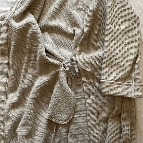 HOTEL COLLECTION Cotton Waffle Textured Bath Robe, Created for Macy's - Picture 5 of 6